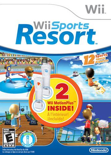 Wii Sports Resort with 2 Wii MotionPlus Bundle (Wii)