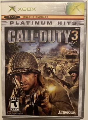 Call of Duty 3 (Platinum Hits) (Xbox)