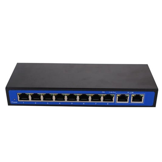 8+2 Power 10-Port 100M PoE Switch