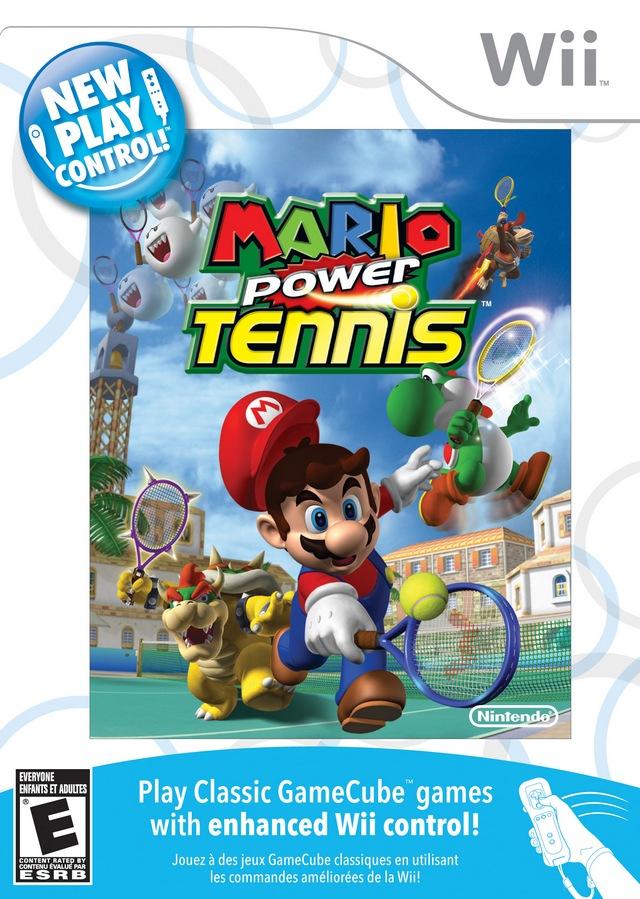 Mario Power Tennis New Play Control! (Wii)