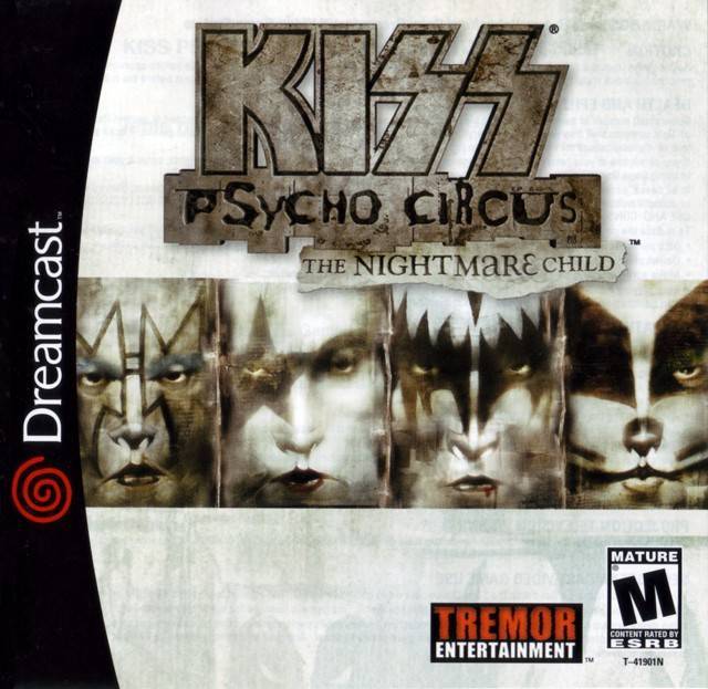 KISS Psycho Circus The Nightmare Child (Sega Dreamcast)