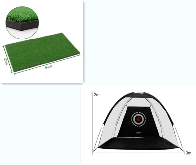 Golf Practice Net Tent - Hitting Cage & Training Equipment