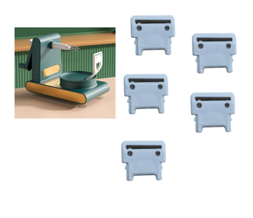 Hand-Cranked Multifunctional Peeler Cutter Slicer