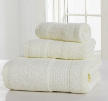Cotton Soft Double-Sided Thick Bath Towel Set