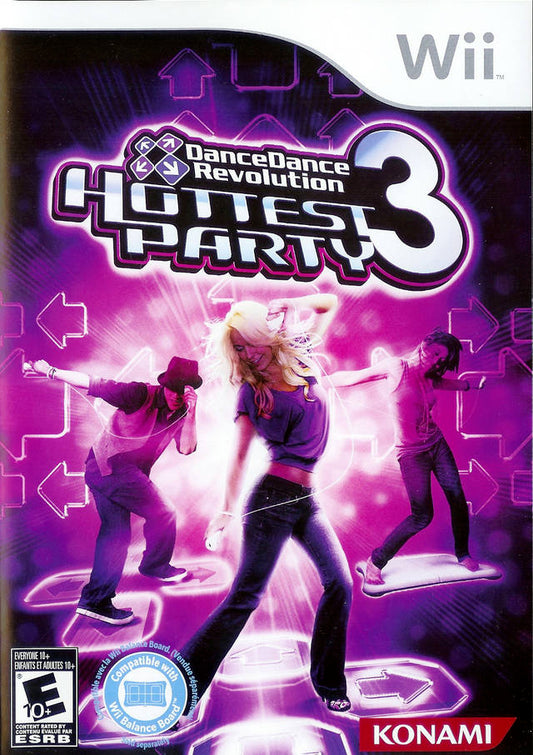 Dance Dance Revolution: Hottest Party 3 Bundle (Wii)