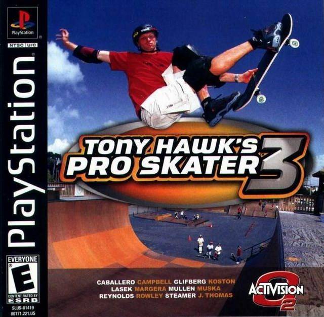 Tony Hawk's Pro Skater 3 W/Soundtracks (Playstation)