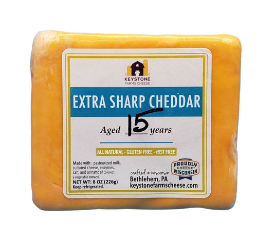 15 Year Aged white Cheddar