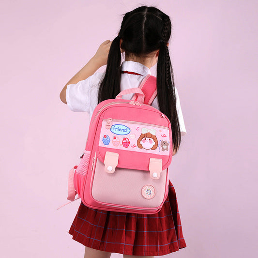 Large Cartoon Primary Backpack for Boys and Girls