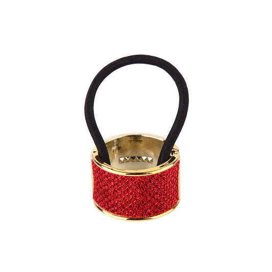 Korean Alloy Hair Tie Rose Gold Ponytail Buckle