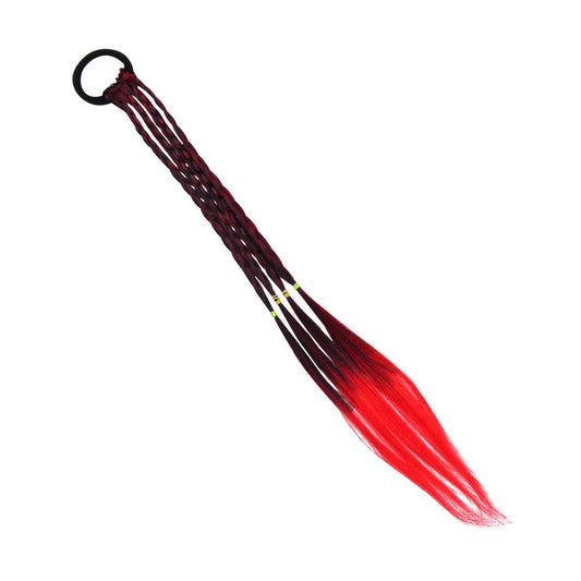 Gradient Color Dirty Braid High Temperature Silk Pigtail