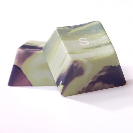 Sunset Starry Sky PBT Keycaps