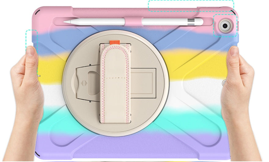 Colorful Flat Protective Cover with Stand