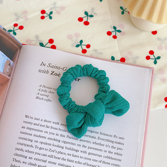 Bow Hair Ring Intestine Rope Hair Accessories