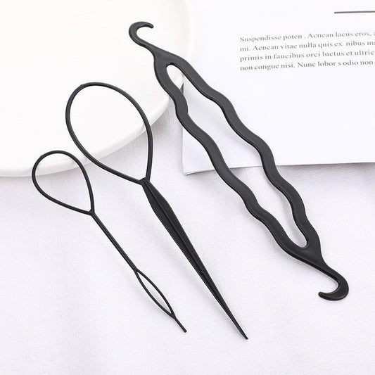 Braided Hair Travel Kit: Disc, Comb, Needle