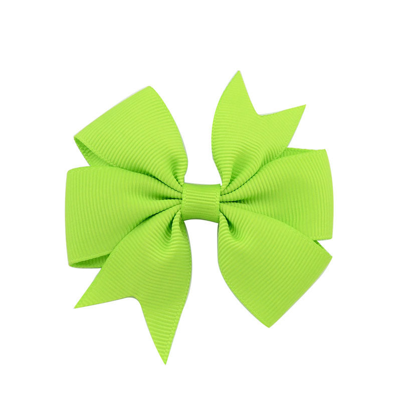 V-Shaped Ribbon Bow Hairpin Children's Headdress