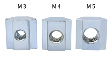 European Standard Aluminum Profile T-Nut Slider for Idea former 3D Printer