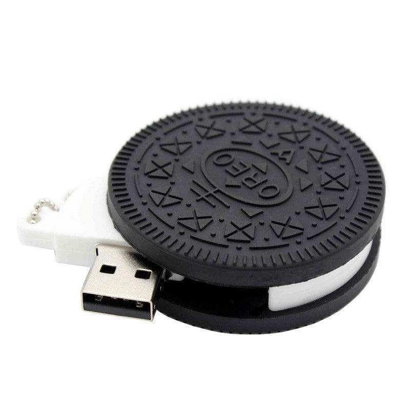 Cartoon PVC Chocolate USB Flash Drive