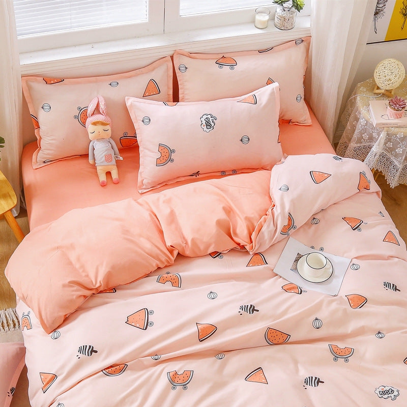 Four-piece Cotton Winter Quilt Set