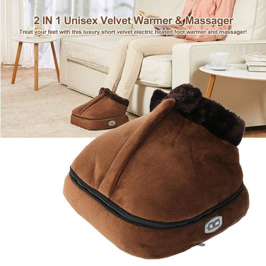 Massage Foot Warmer Warming Massage Shoes