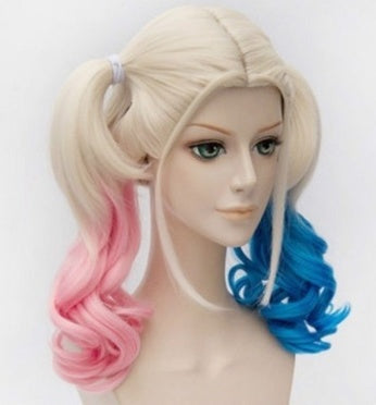 Harley Quinn Gradient Cosplay Wig
