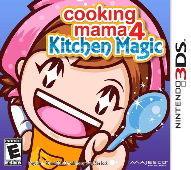 Cooking Mama 4 Kitchen Magic (Nintendo 3DS)
