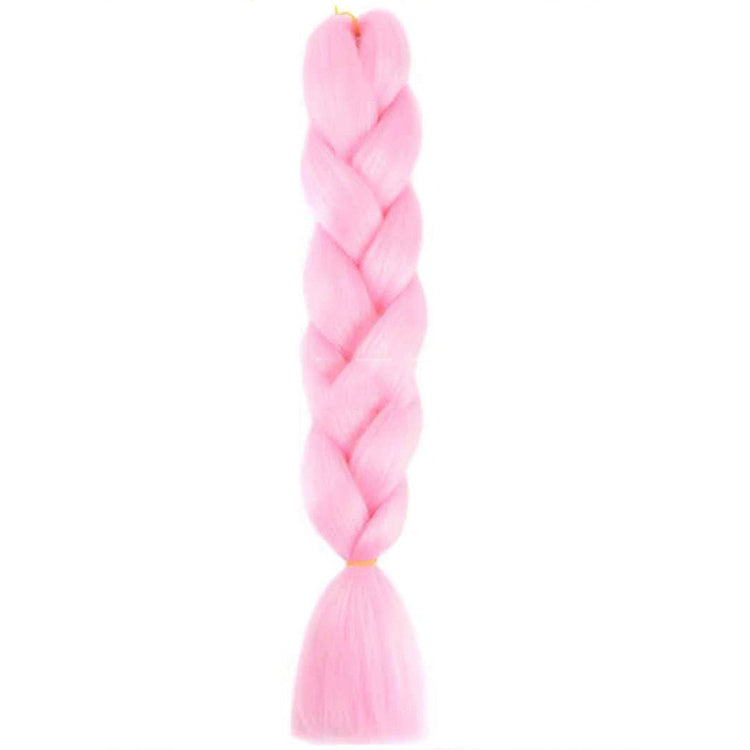 Gradient Color Big Braid African Chemical Fiber Wig