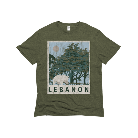 Lebanon Travel Unisex Eco-Triblend Tee