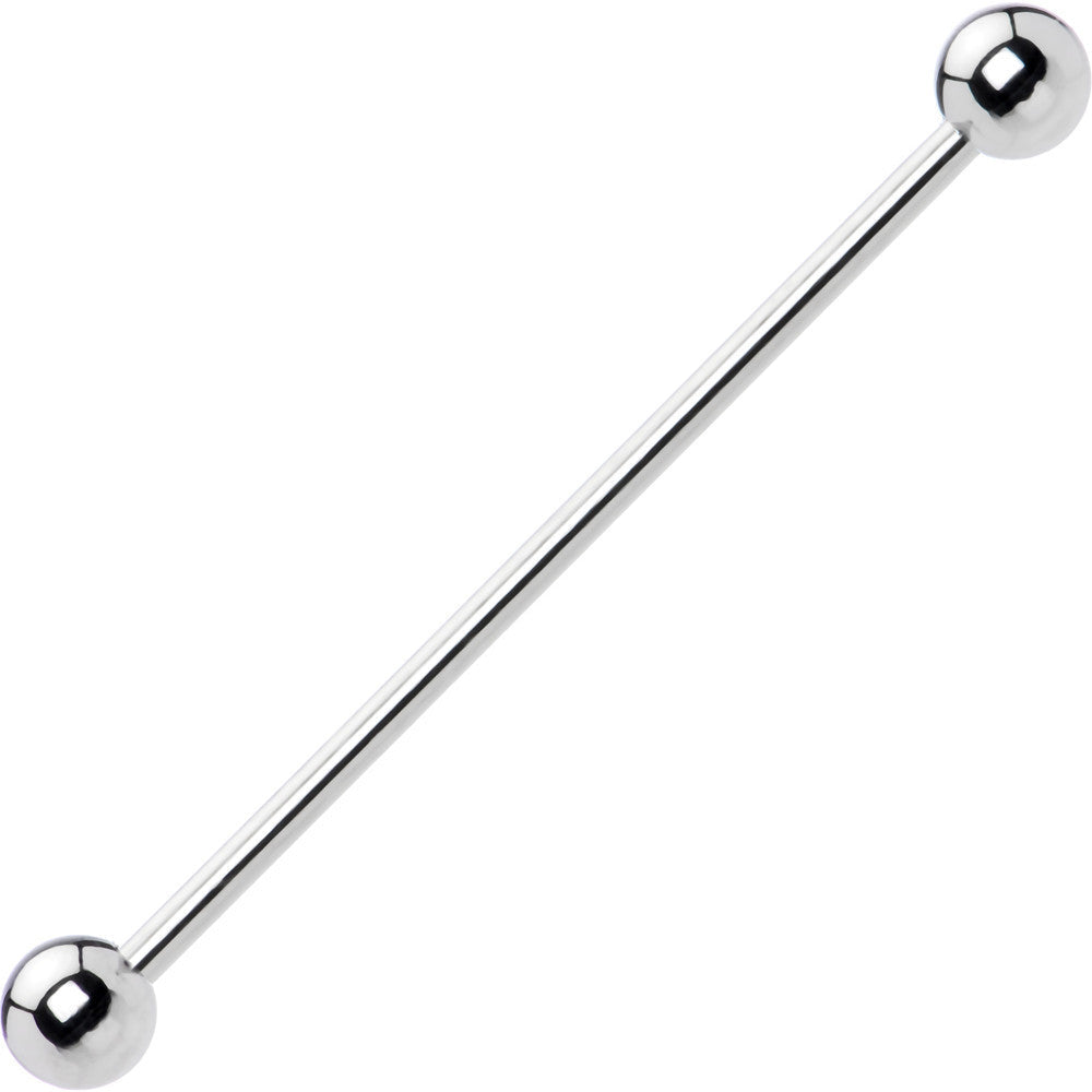 14G STEEL BARBELL Body Jewelry 1.5 5mm