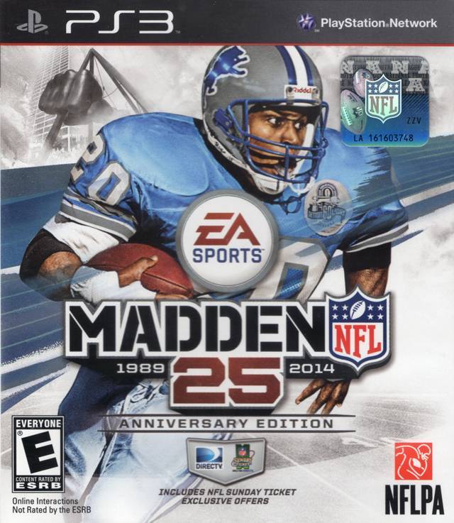 Madden NFL 25 Anniversary Edition (Playstation 3)