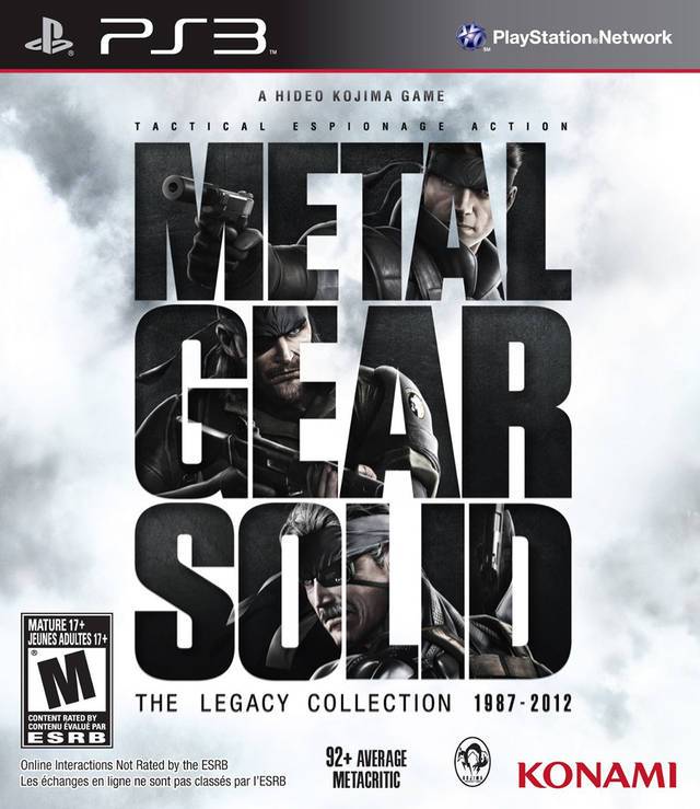 Metal Gear Solid Legacy Collection (Playstation 3)
