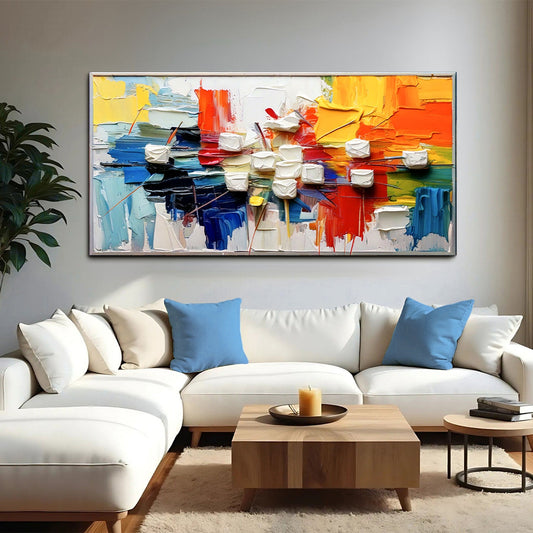 Urban Abstract Impasto Wall Art