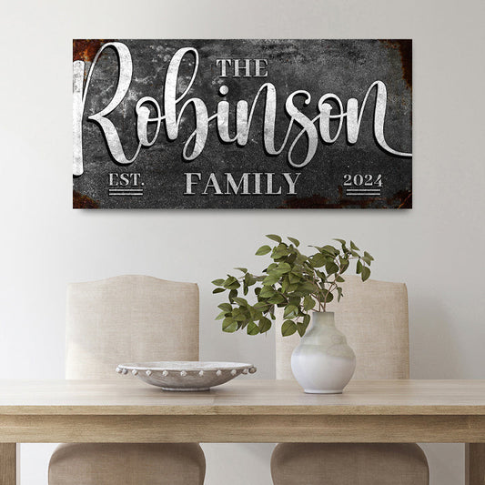 Personalized Family Sign