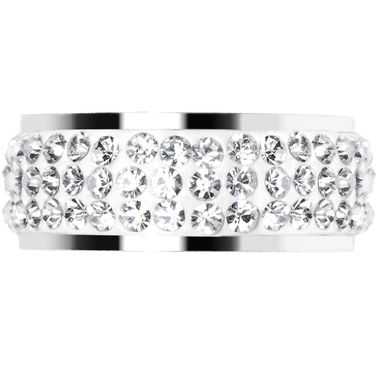 Size 6 - Clear Crystal Ferido Ring