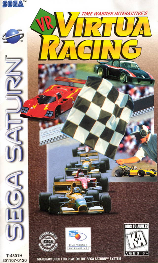Time Warner Interactive's VR Virtua Racing (Sega Saturn)