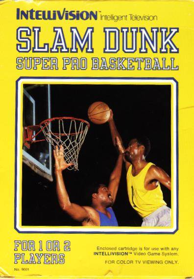 Slam Dunk Super Pro Basketball (Intellivision)