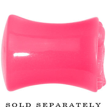 0G Pink Acrylic Octopus Plug