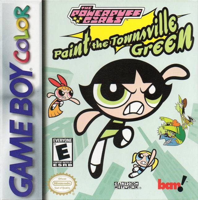 Powerpuff Girls Paint the Townsville Green (Gameboy Color)