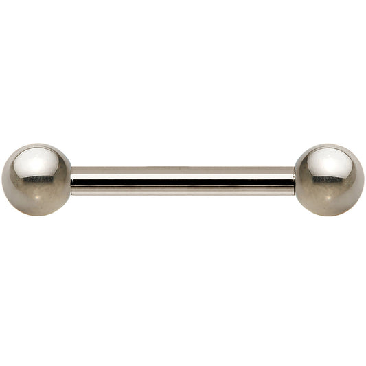 16G Grade 23 Solid Titanium Barbell 5/16 3mm