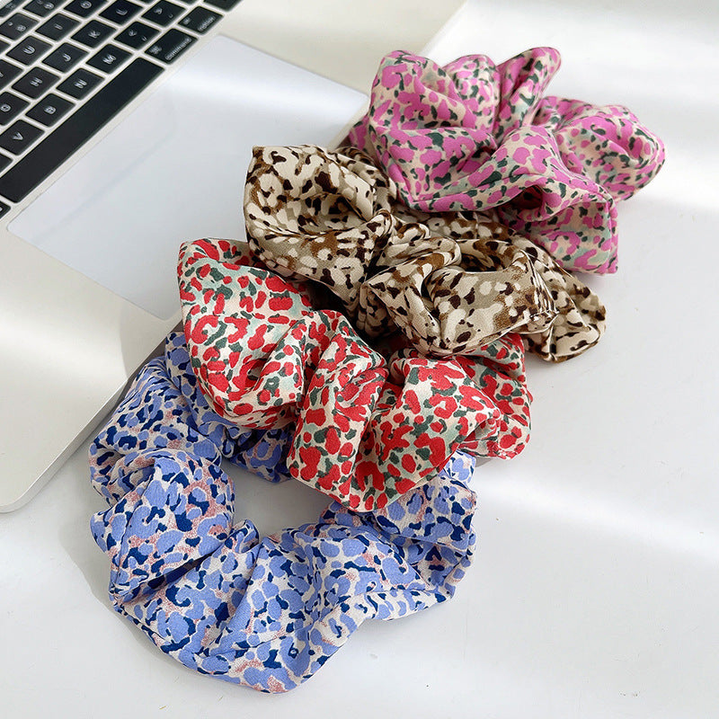 Cute Girl Large Intestine Hair Rope Rubber Band