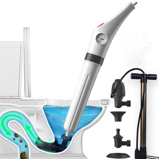 High Pressure Air Toilet Plunger Drain Blaster Gun