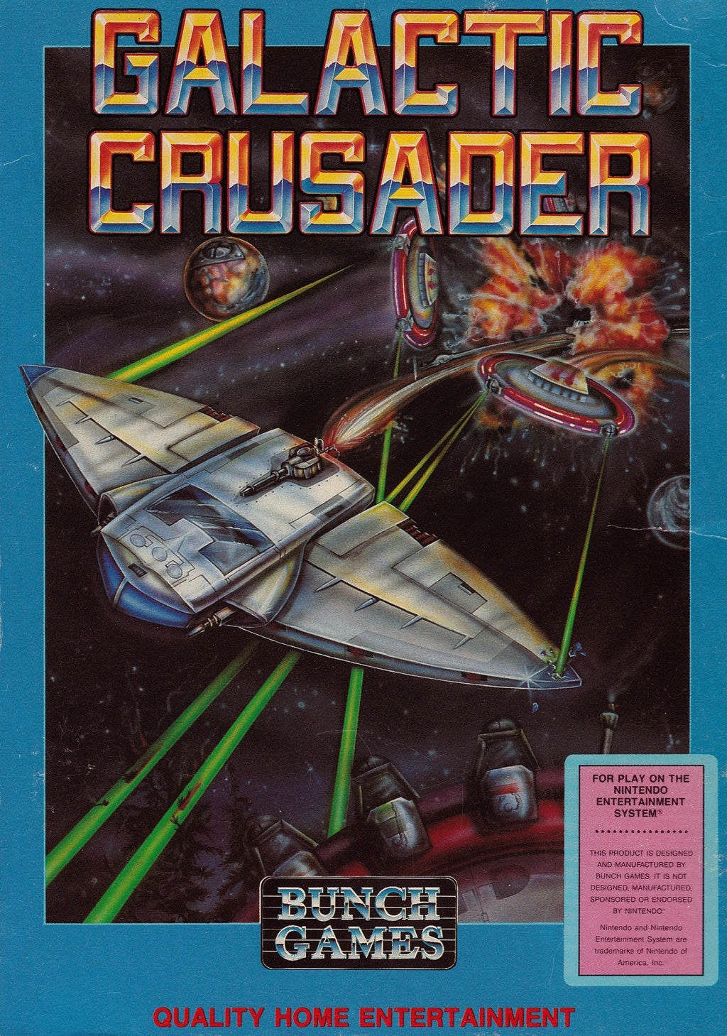 Galactic Crusader (Nintendo NES)
