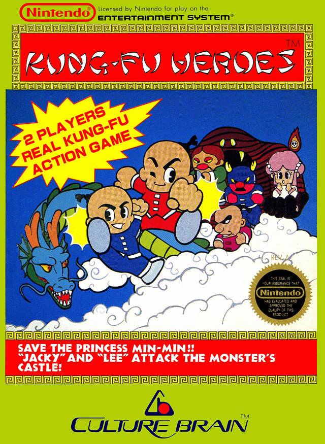 Kung Fu Heroes (Nintendo NES)
