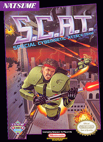 S.C.A.T. Special Cybernetic Attack Team (Nintendo NES)