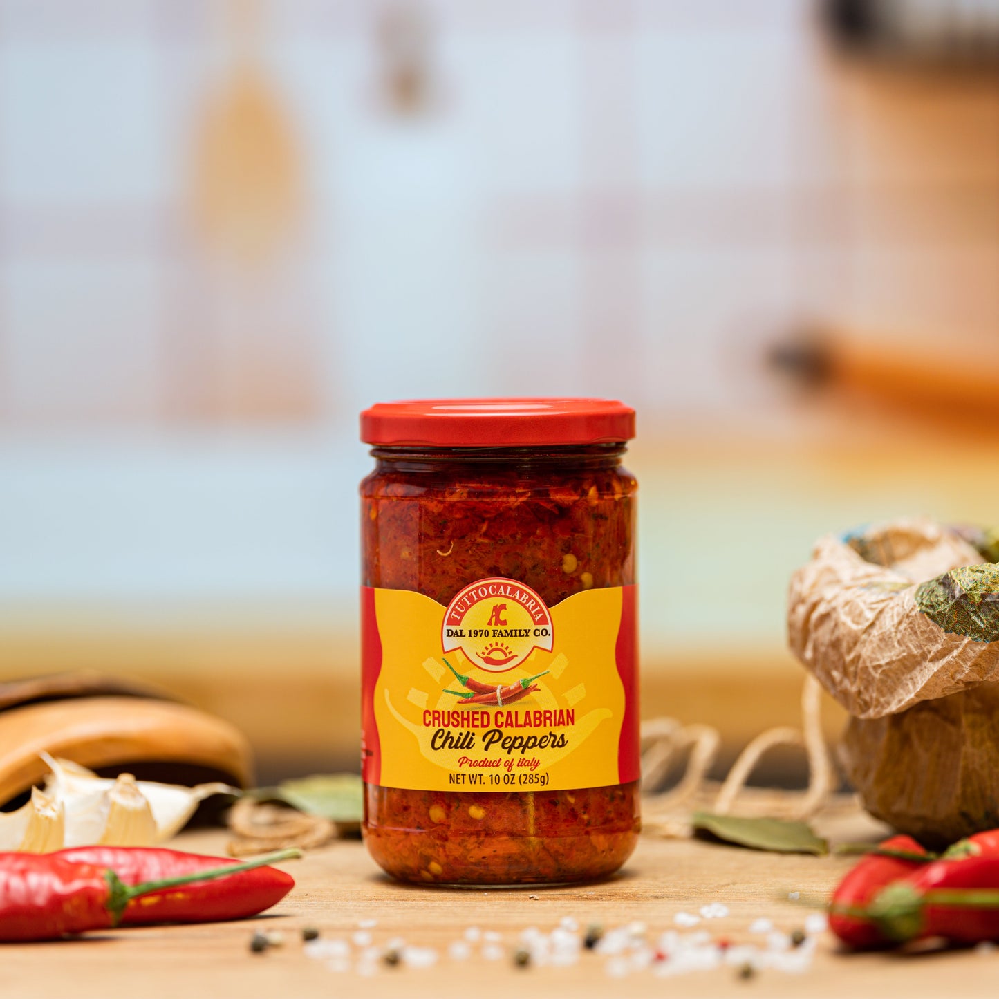 TuttoCalabria Crushed Hot Chili Peppers, 10.2oz