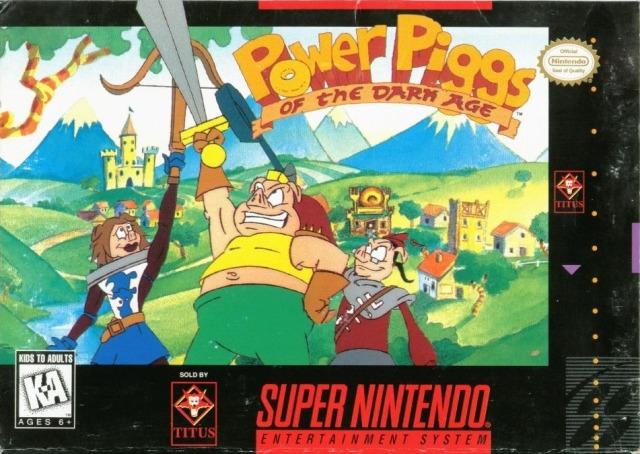 Power Piggs of the Dark Age (Super Nintendo)