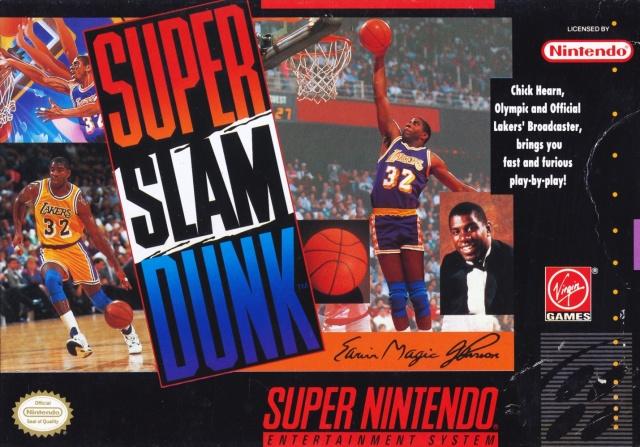 Magic Johnson's Super Slam Dunk (Super Nintendo)