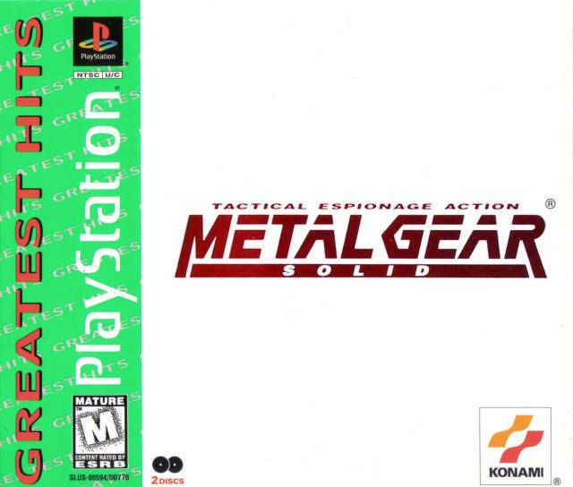 Metal Gear Solid (Greatest Hits) (Playstation)