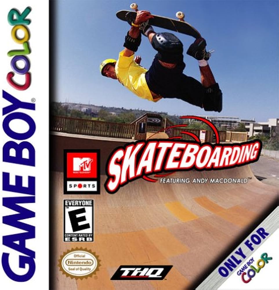 MTV Sports Skateboarding Featuring Andy MacDonald (Gameboy Color)