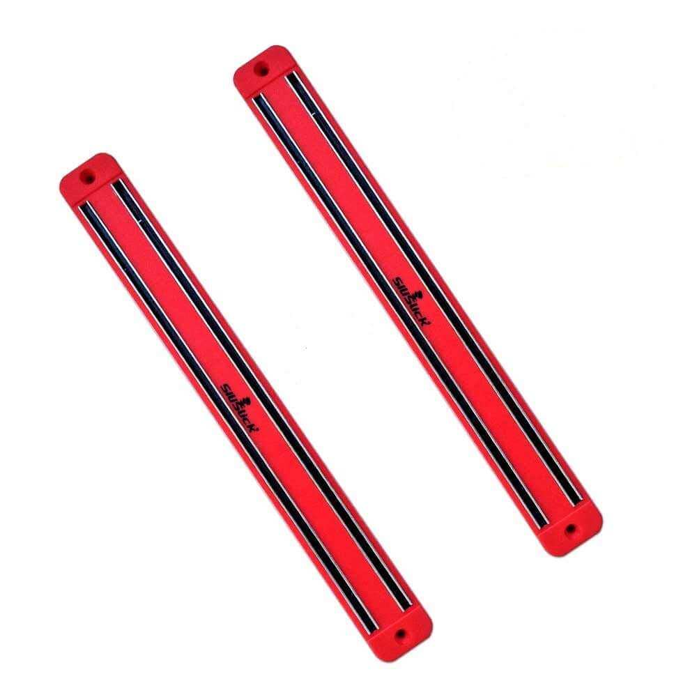 Magnetic Knife Tool Rack - 2 Red