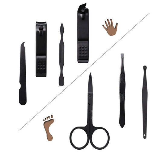 7-in-1 Nail Manicure Set with Clippers and Knife